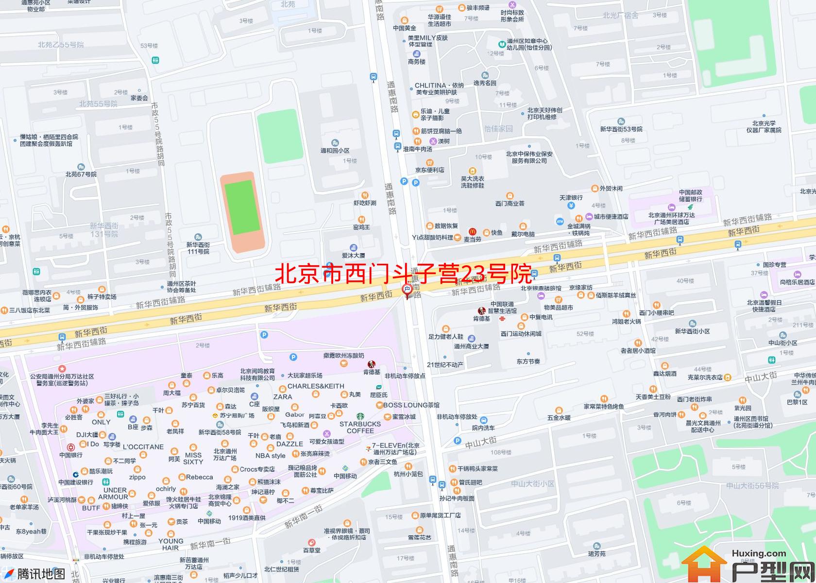 西门斗子营23号院小区 - 户型网