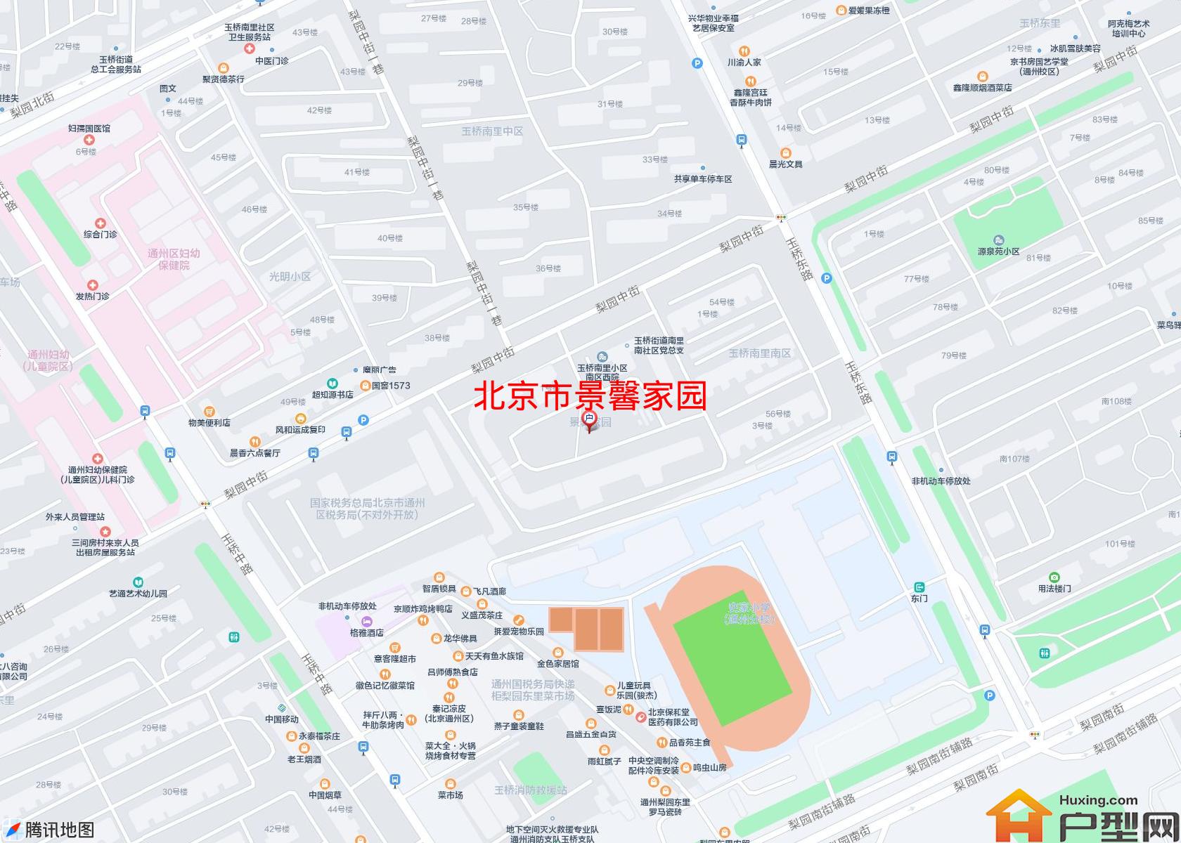 景馨家园小区 - 户型网