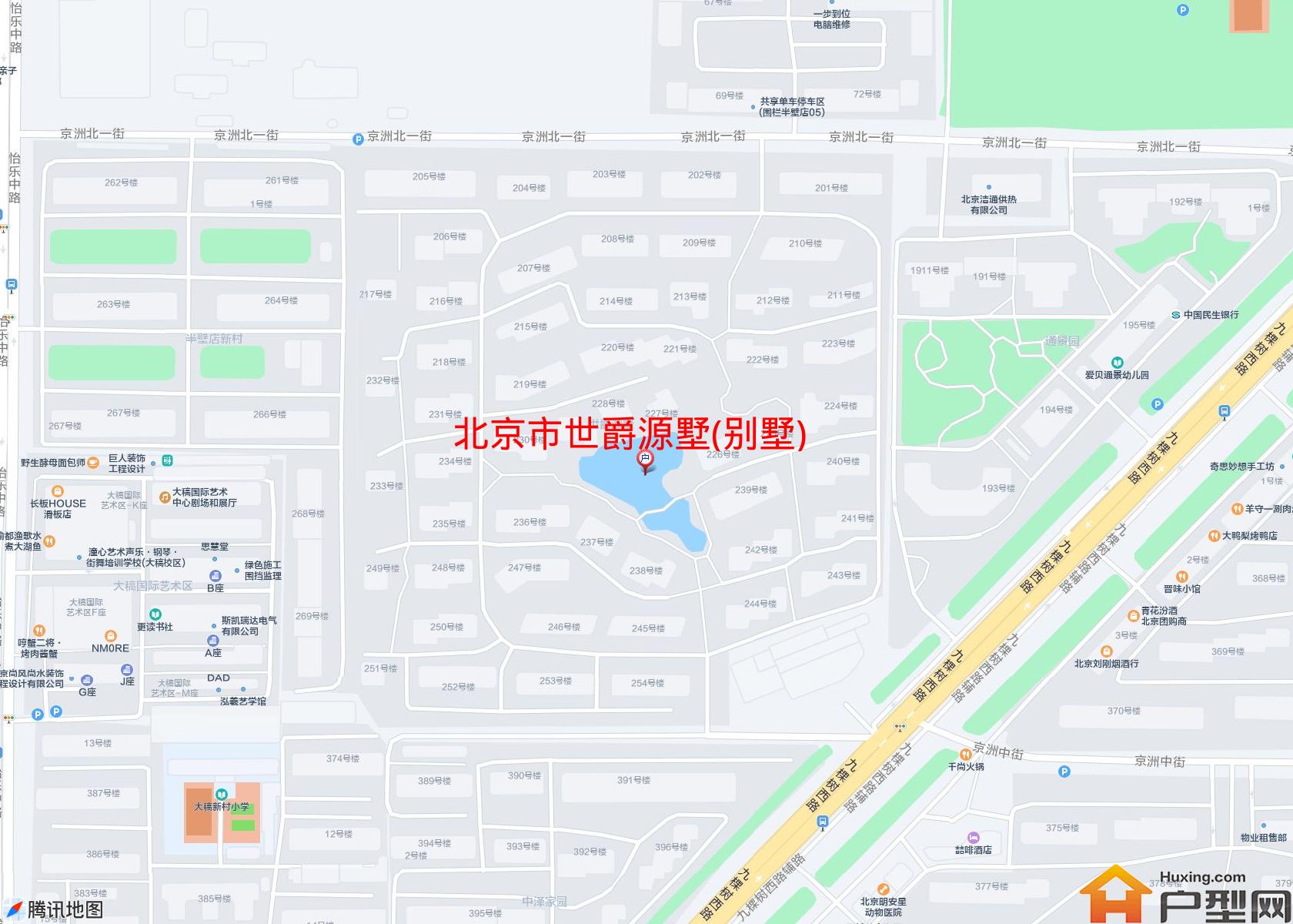 世爵源墅(别墅)小区 - 户型网