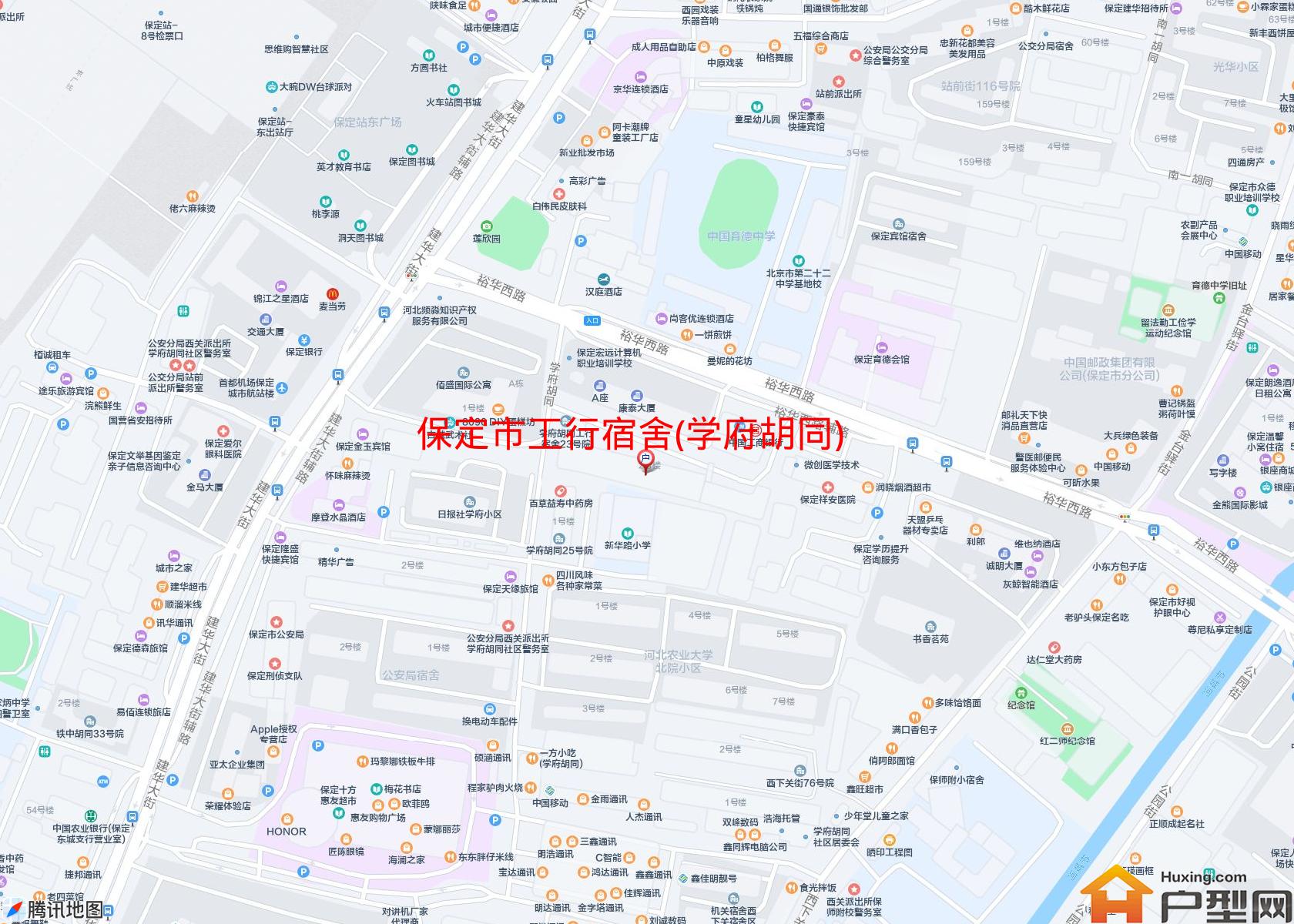 工行宿舍(学府胡同)小区 - 户型网