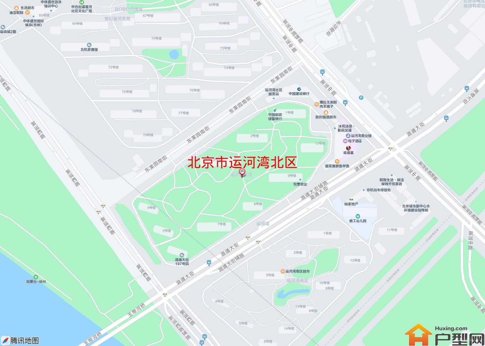 运河湾北区小区 - 户型网