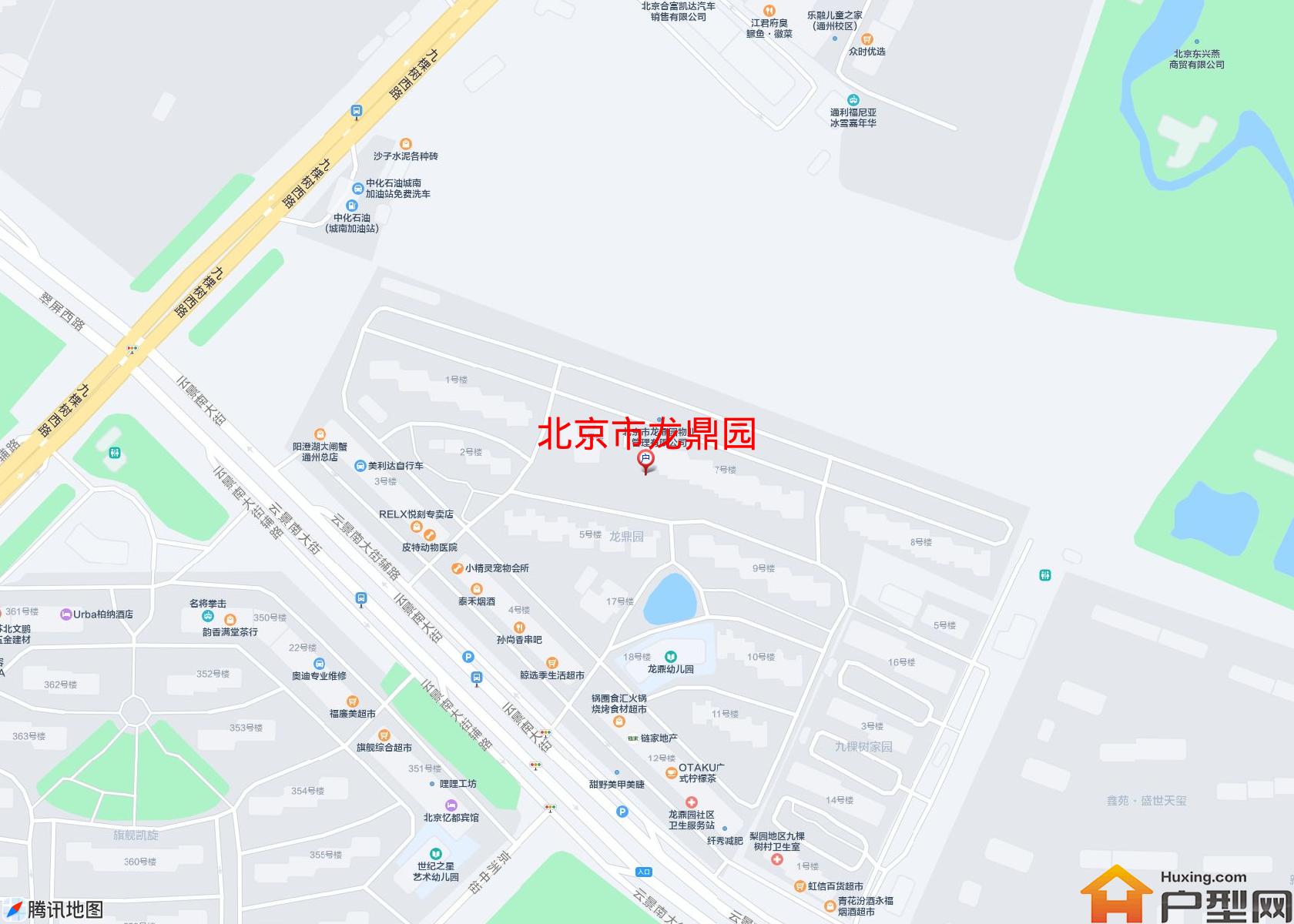 龙鼎园小区 - 户型网