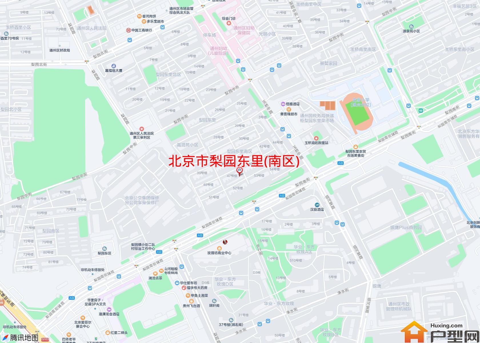 梨园东里(南区)小区 - 户型网