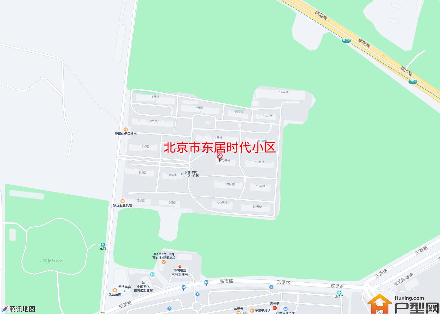 东居时代小区小区 - 户型网