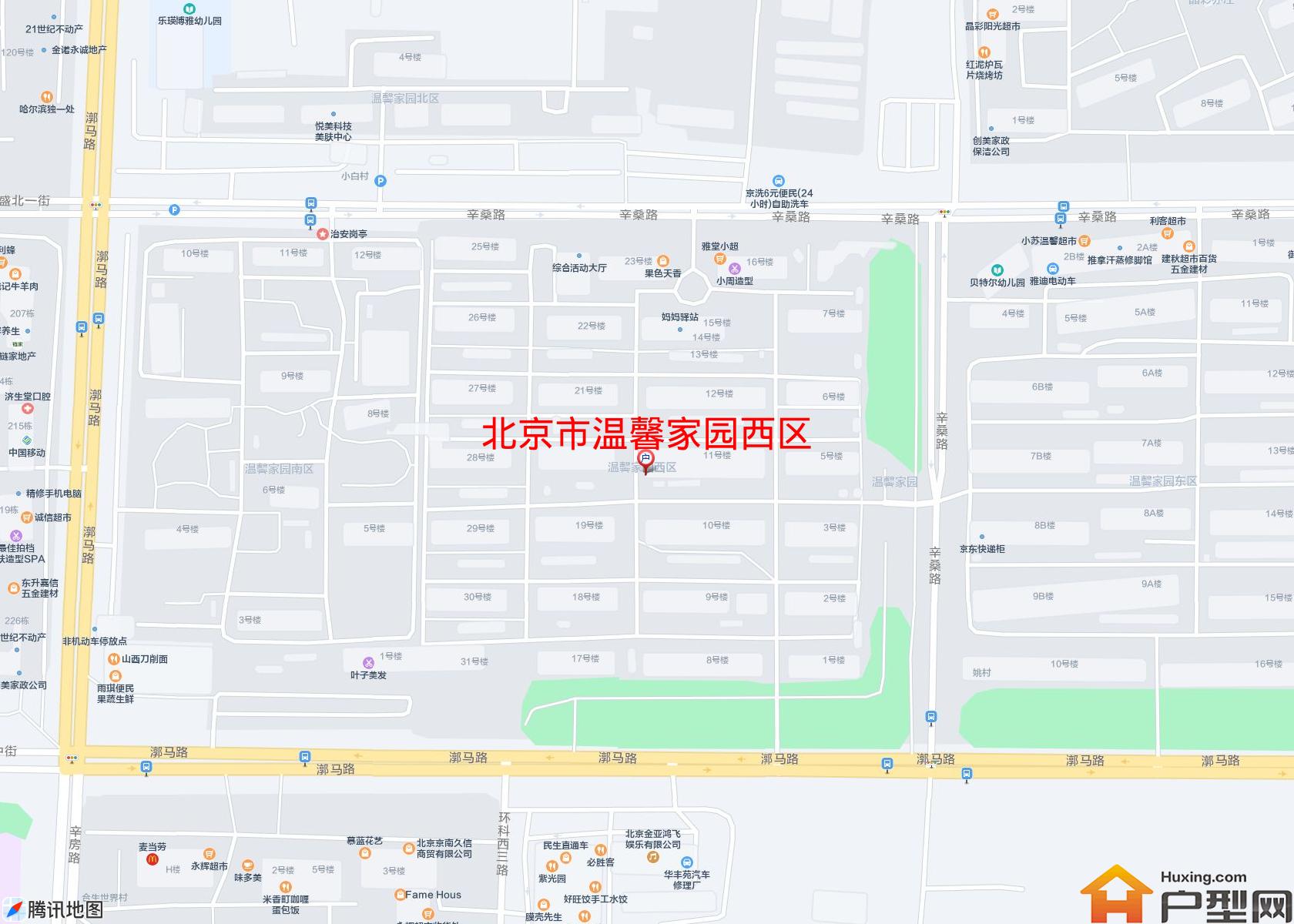 温馨家园西区小区 - 户型网