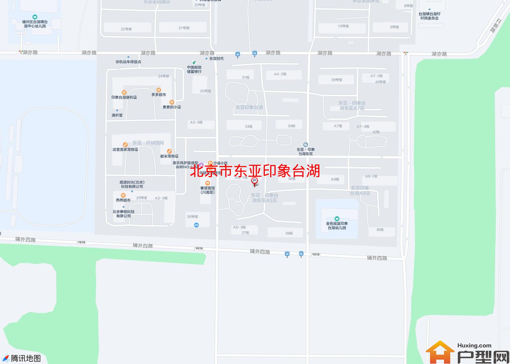 东亚印象台湖小区 - 户型网