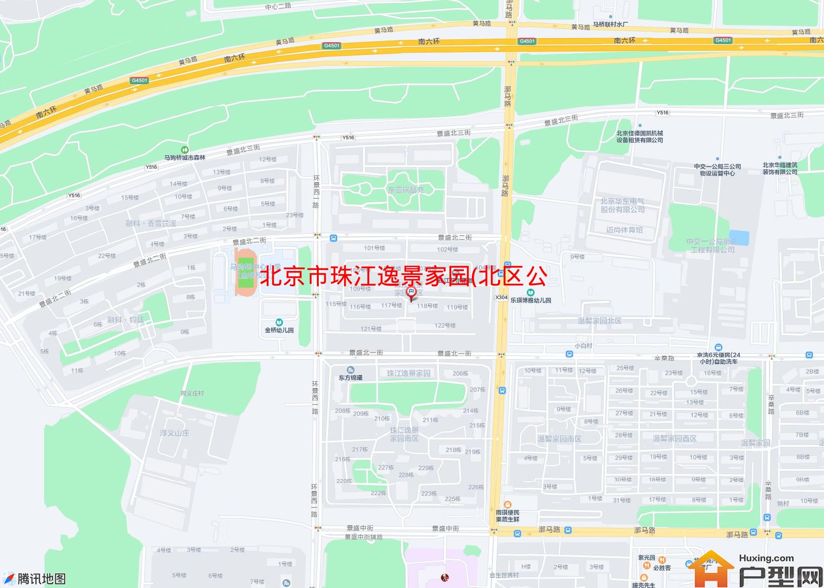 珠江逸景家园(北区公寓)小区 - 户型网