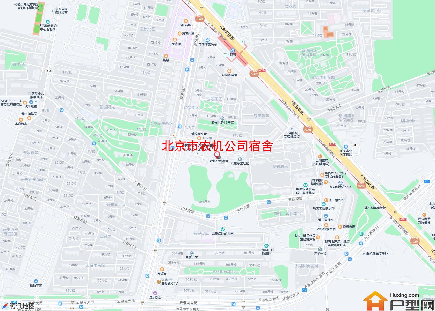 农机公司宿舍小区 - 户型网