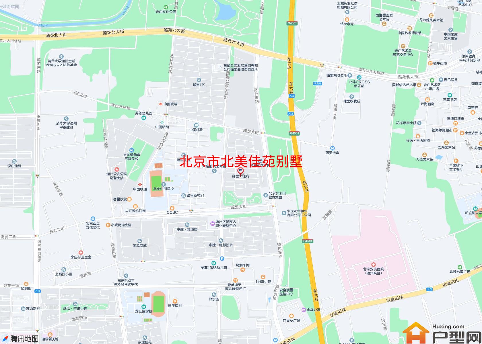 北美佳苑别墅小区 - 户型网