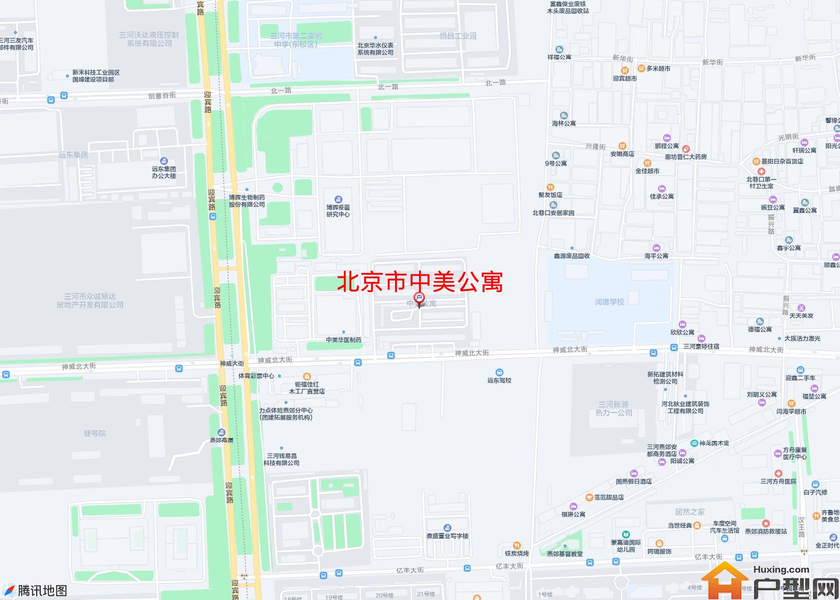 中美公寓小区 - 户型网