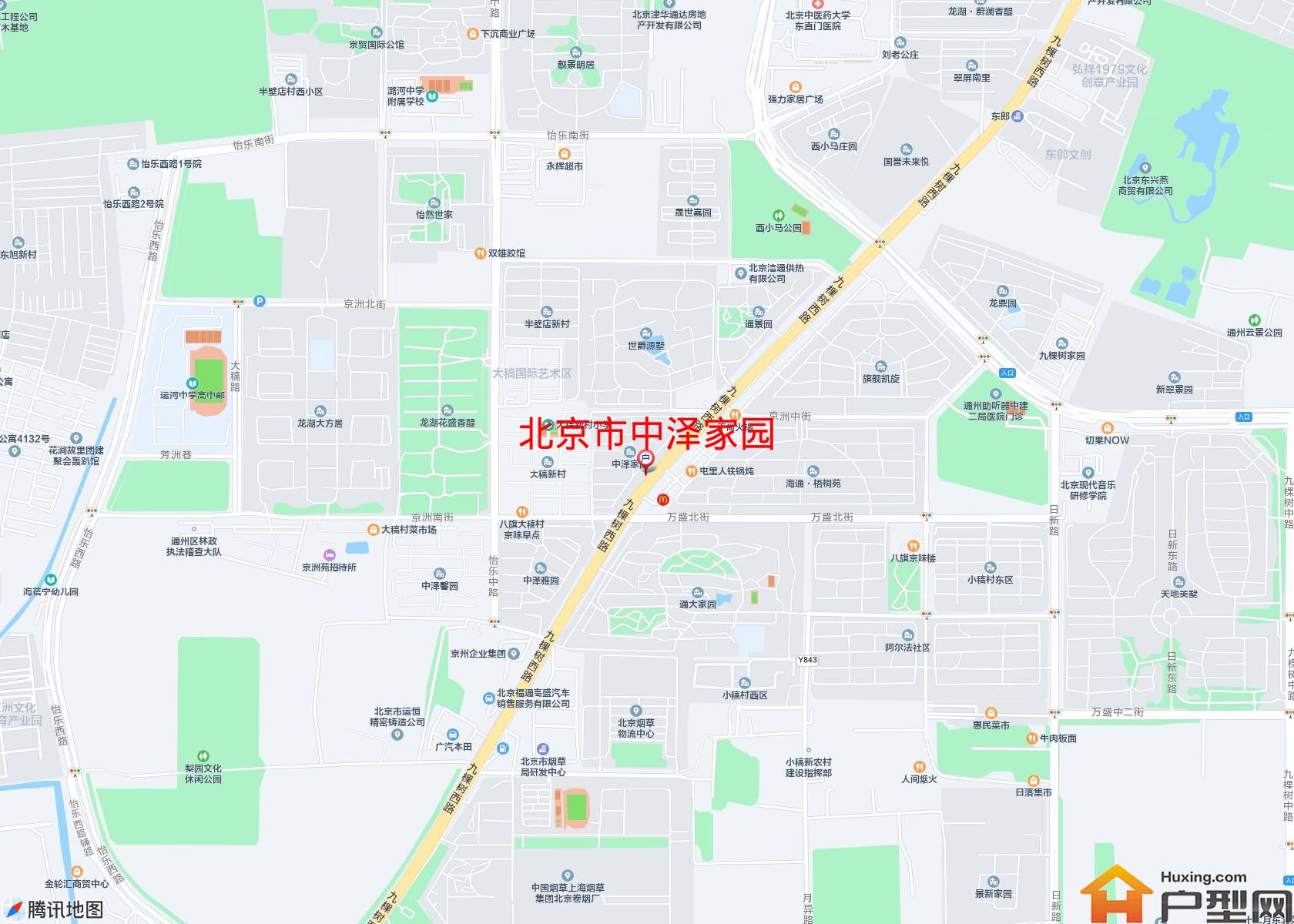 中泽家园小区 - 户型网