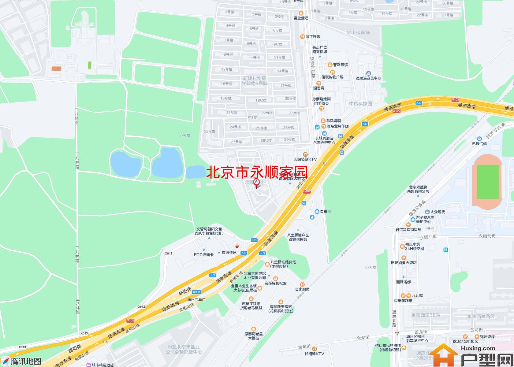 永顺家园小区 - 户型网 永顺家园小区 - 户型网