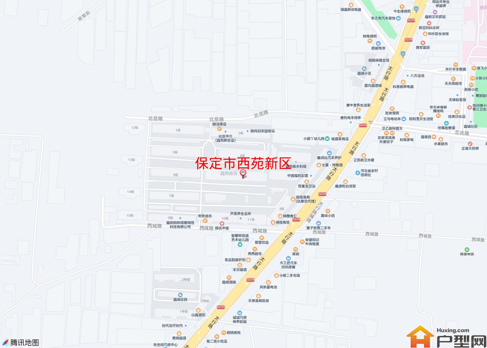 西苑新区小区 - 户型网