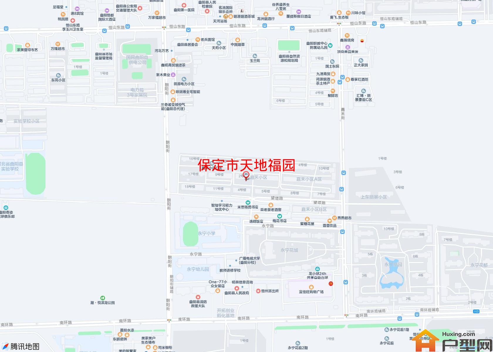 天地福园小区 - 户型网