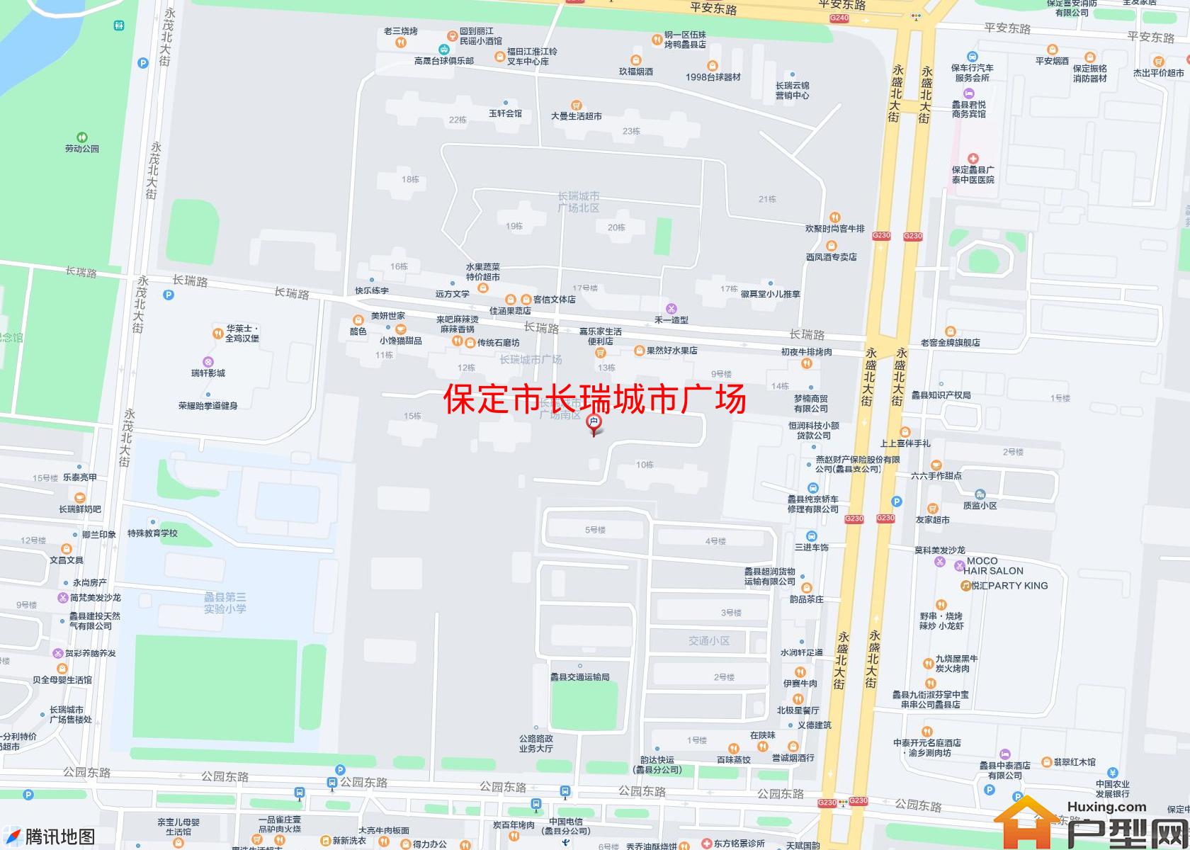 长瑞城市广场小区 - 户型网