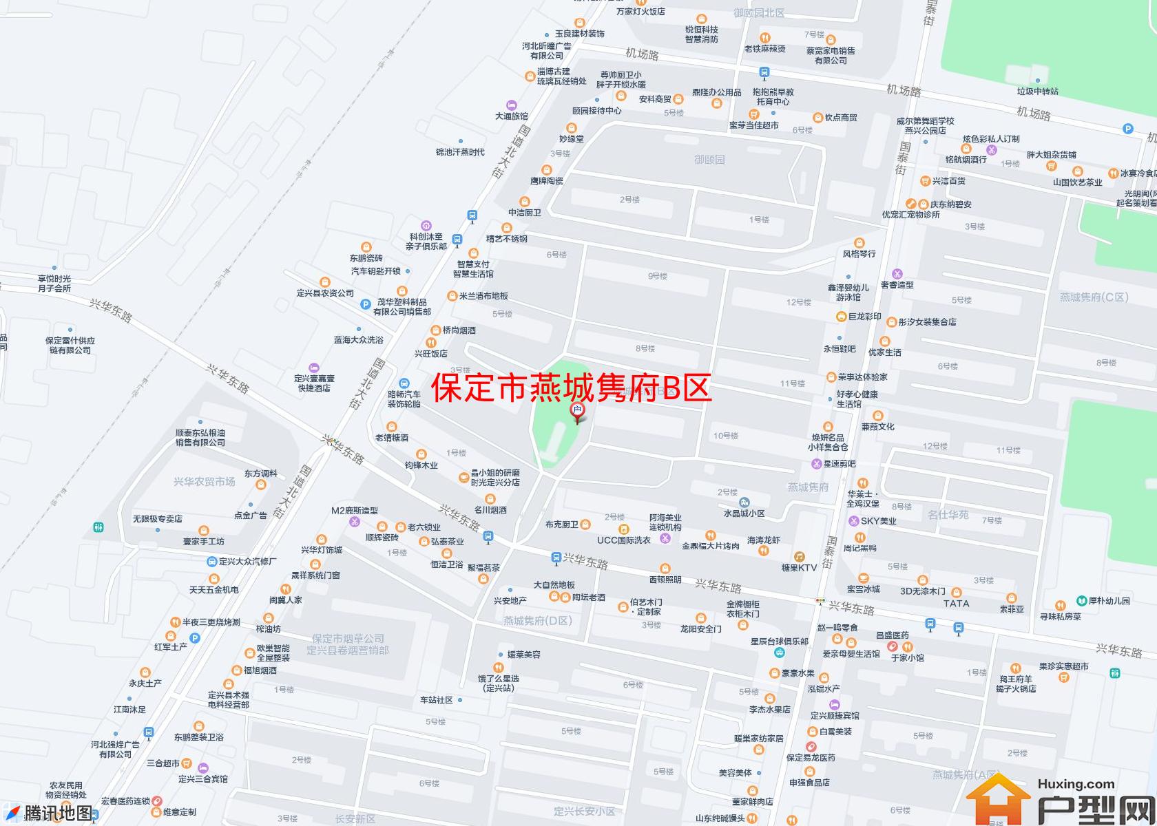 燕城隽府B区小区 - 户型网