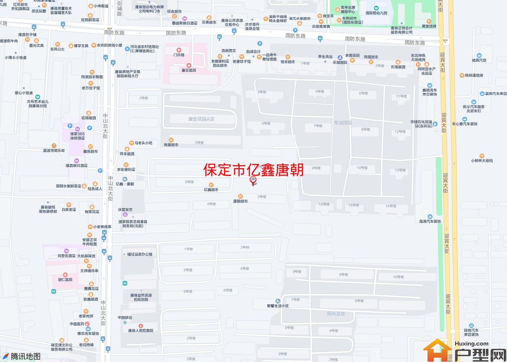 亿鑫唐朝小区 - 户型网