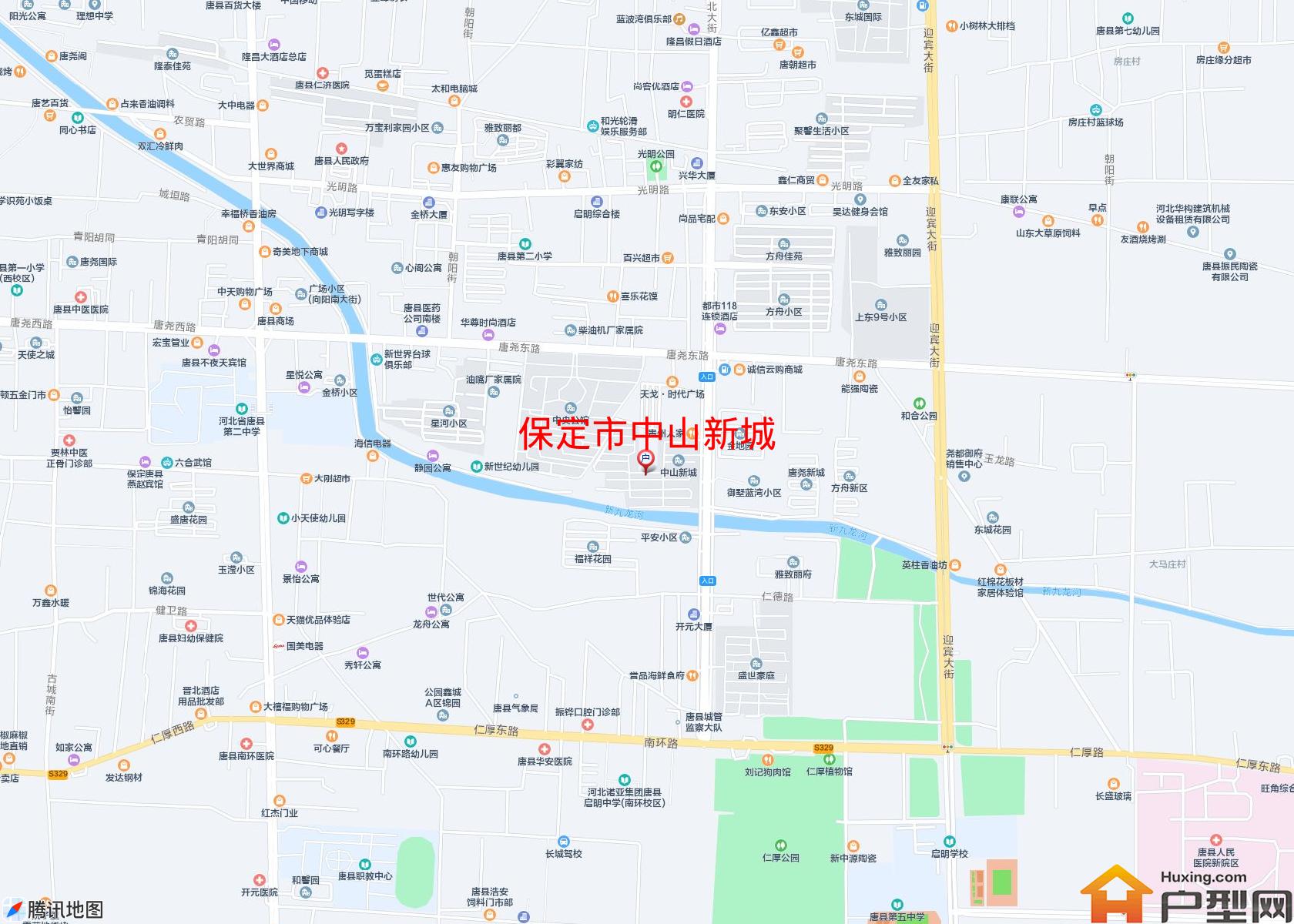 中山新城小区 - 户型网