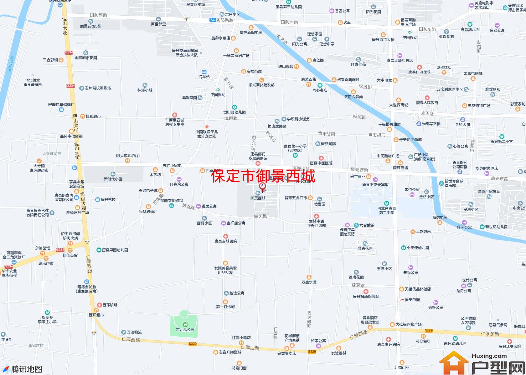 御景西城小区 - 户型网