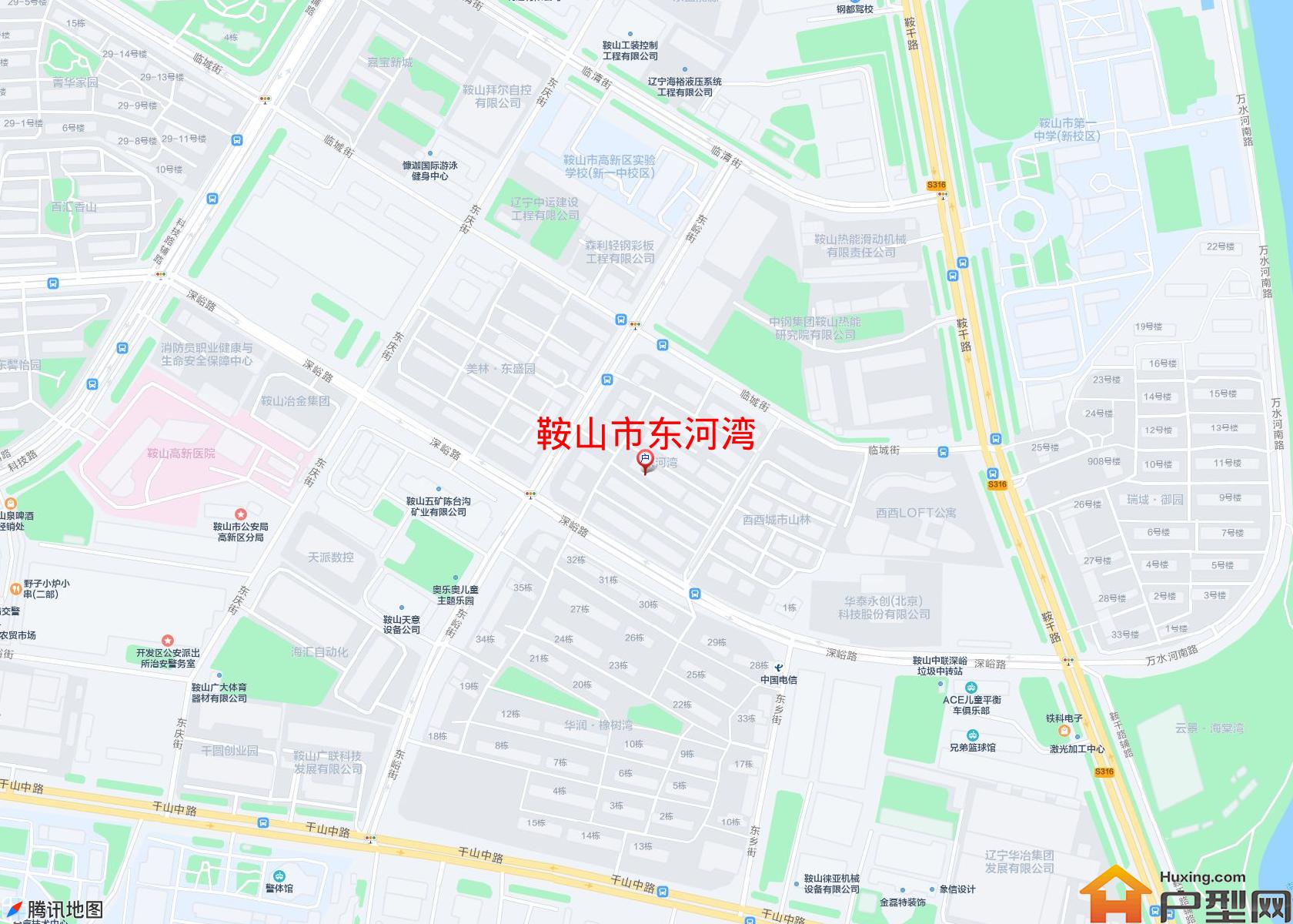 东河湾小区 - 户型网