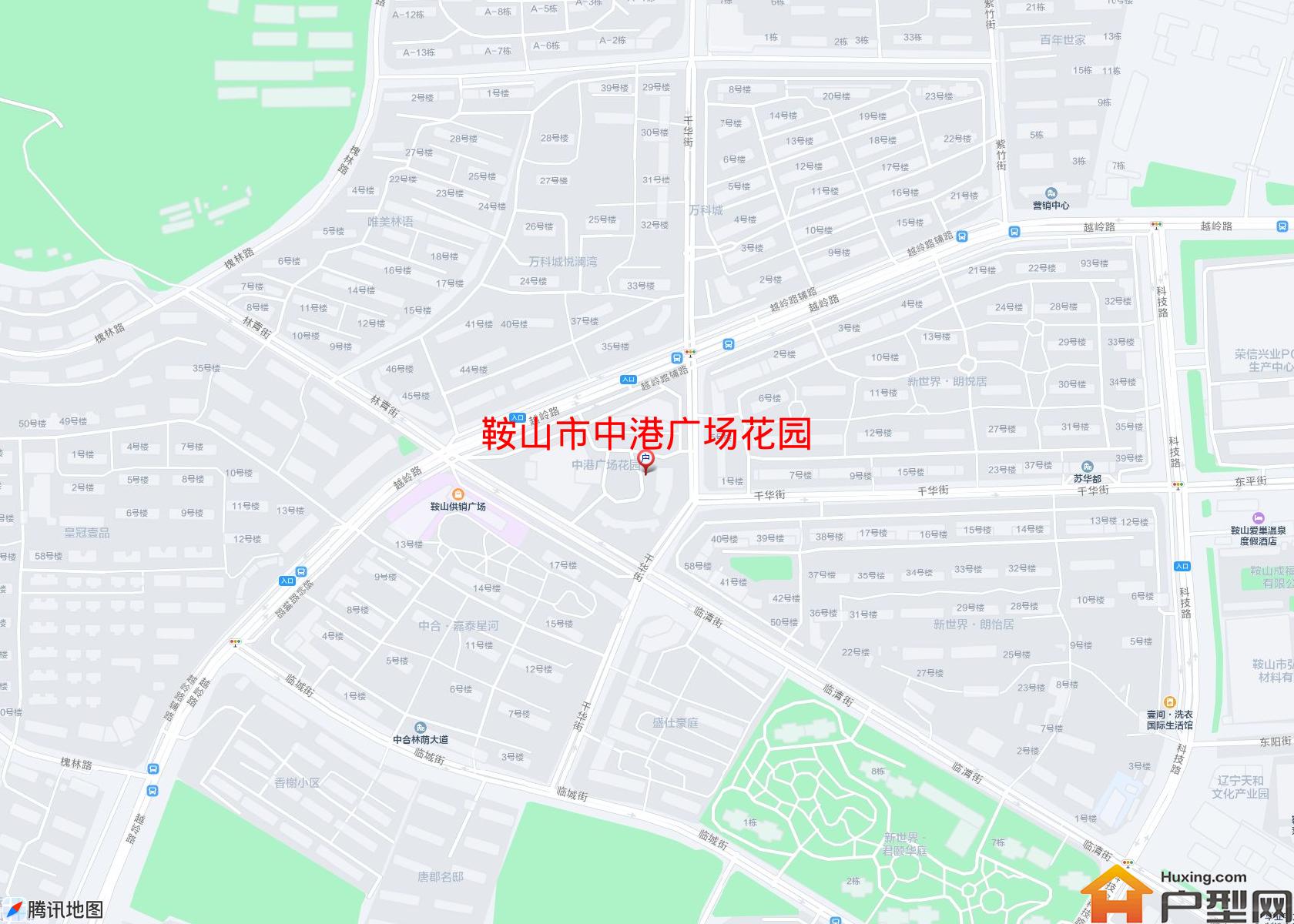 中港广场花园小区 - 户型网