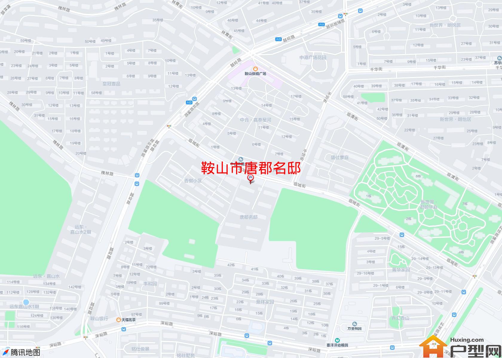 唐郡名邸小区 - 户型网
