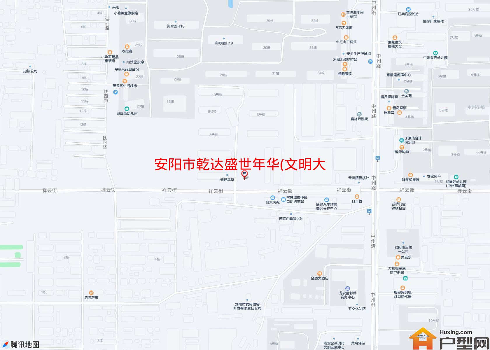 乾达盛世年华(文明大道)小区 - 户型网