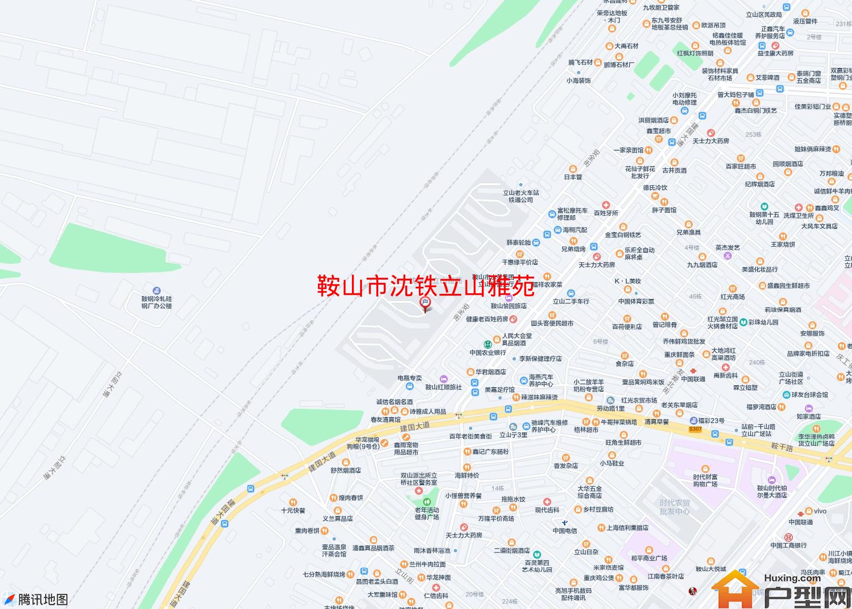 沈铁立山雅苑小区 - 户型网