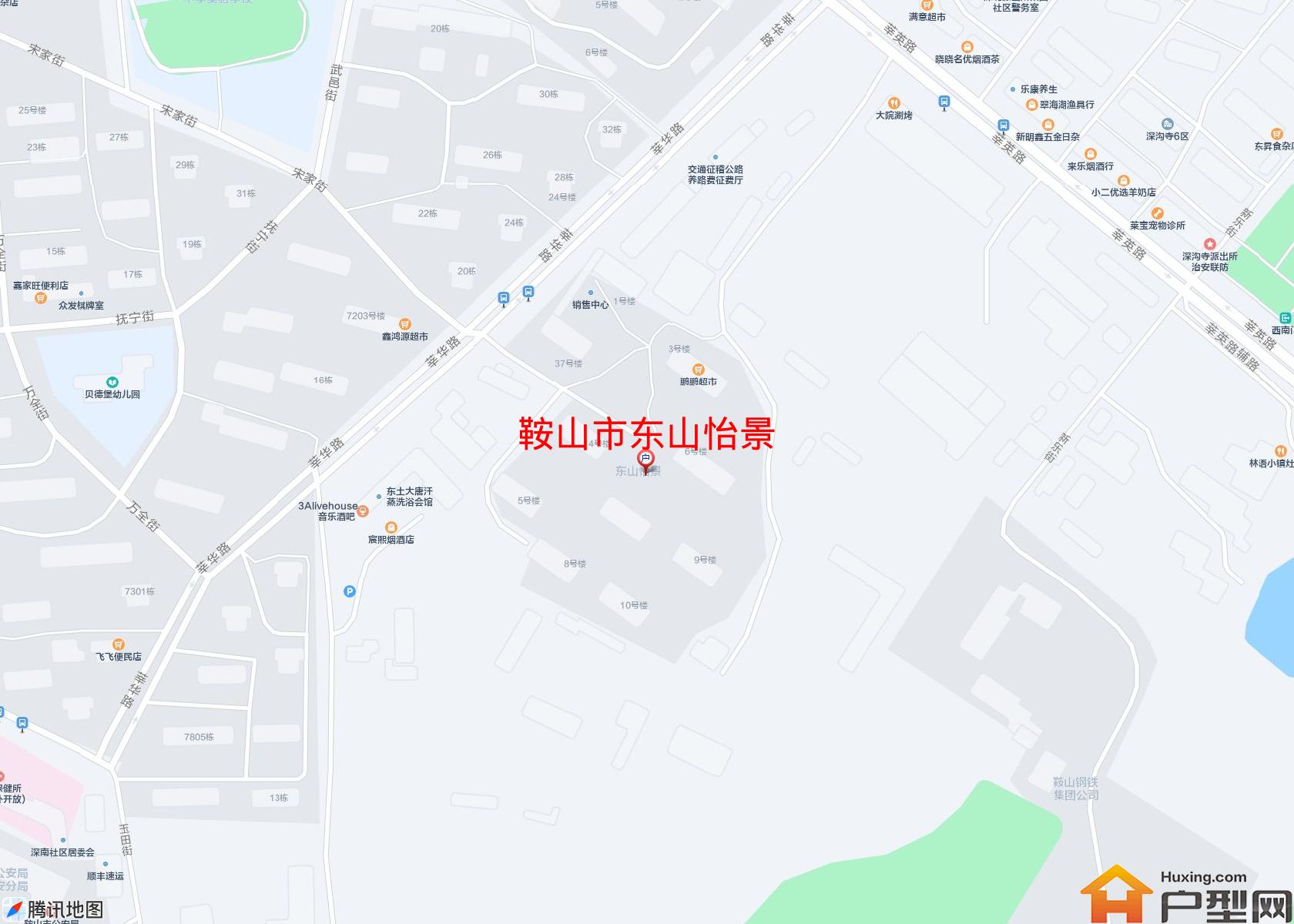 东山怡景小区 - 户型网