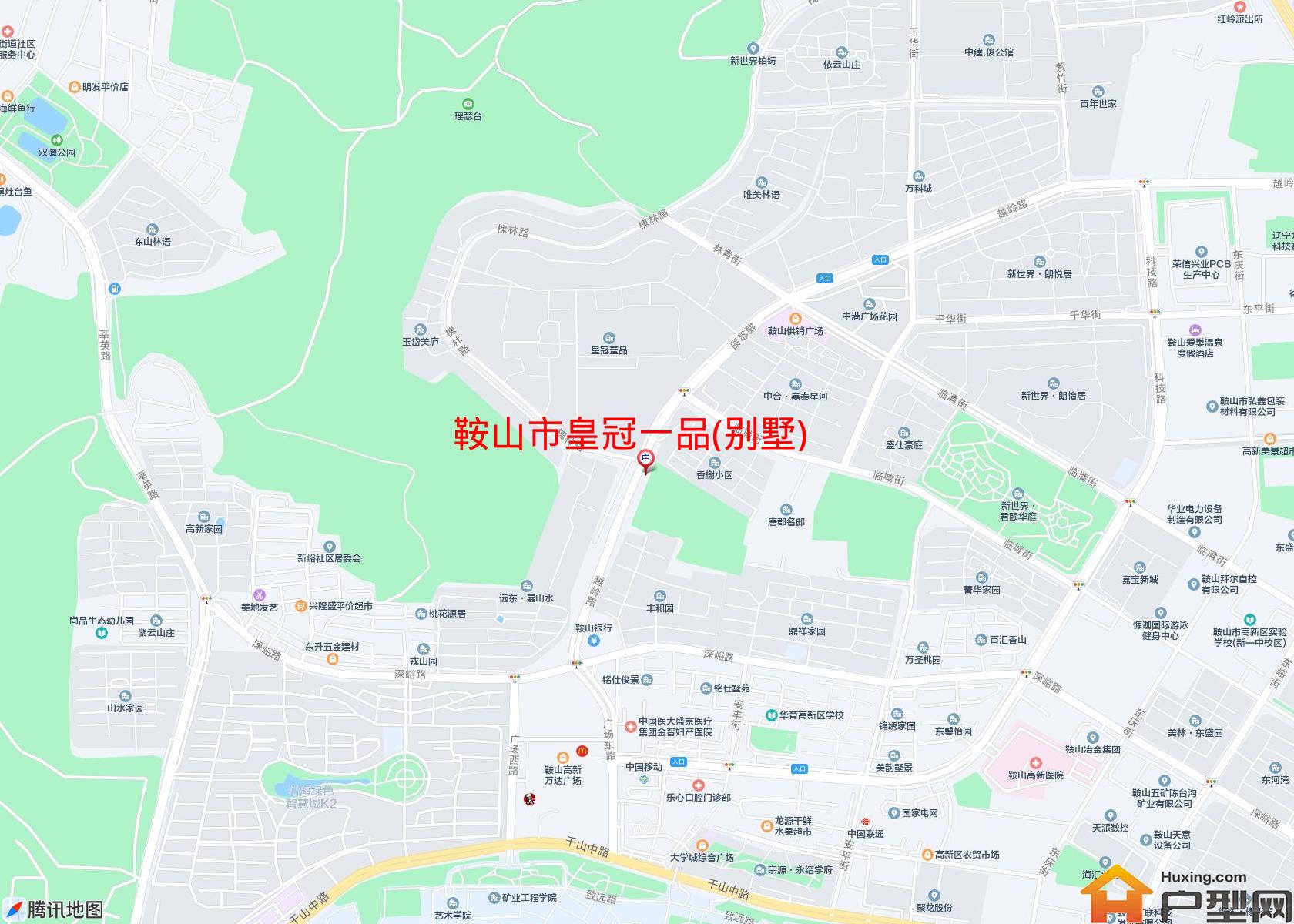 皇冠一品(别墅)小区 - 户型网