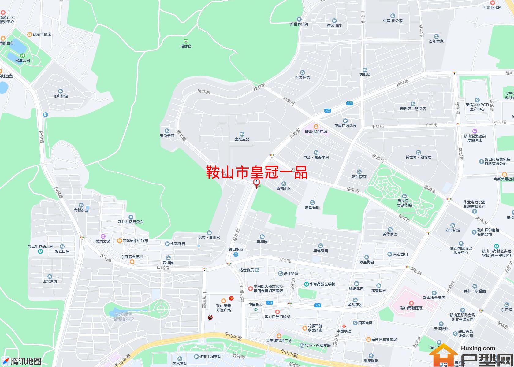 皇冠一品小区 - 户型网