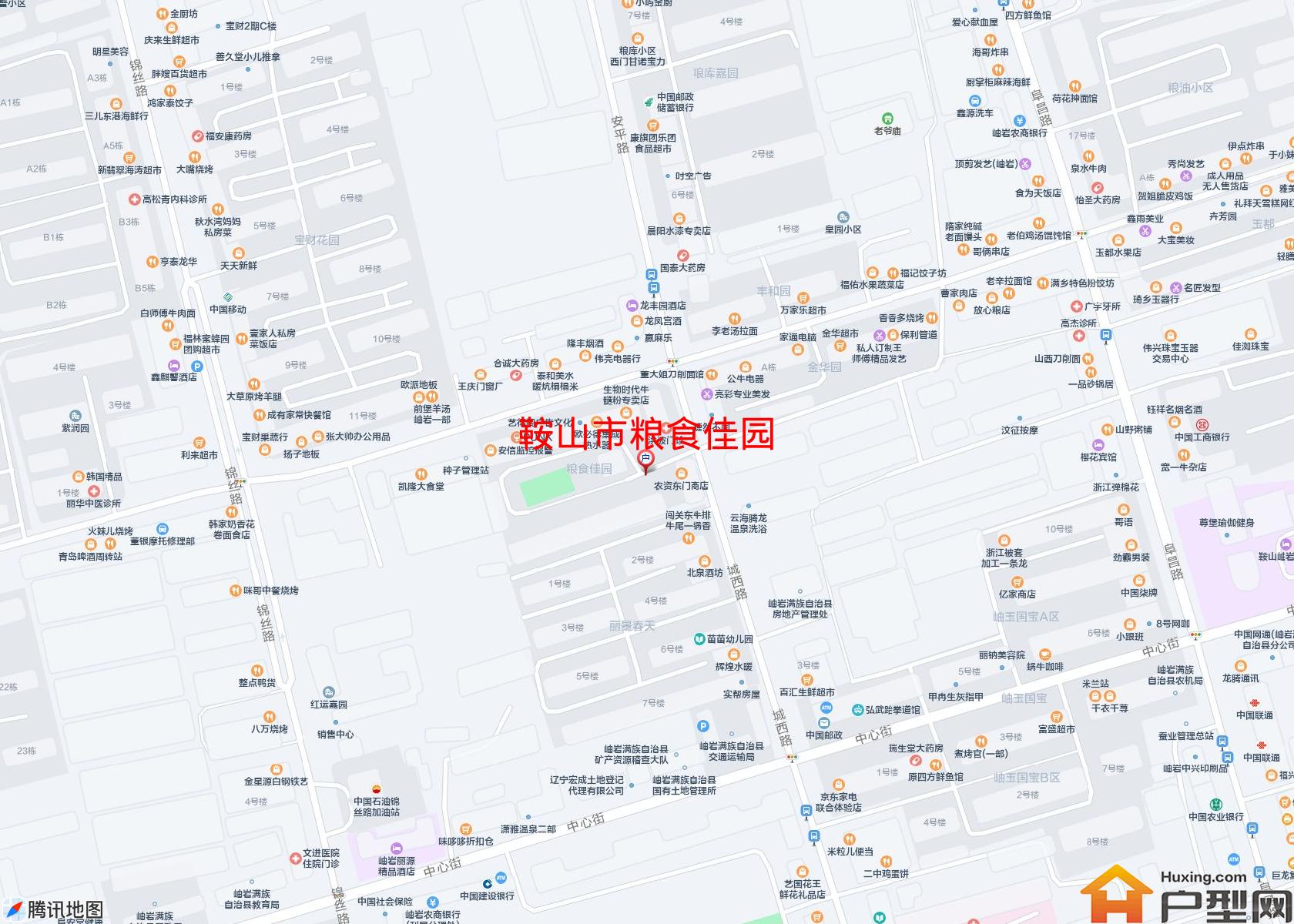 粮食佳园小区 - 户型网