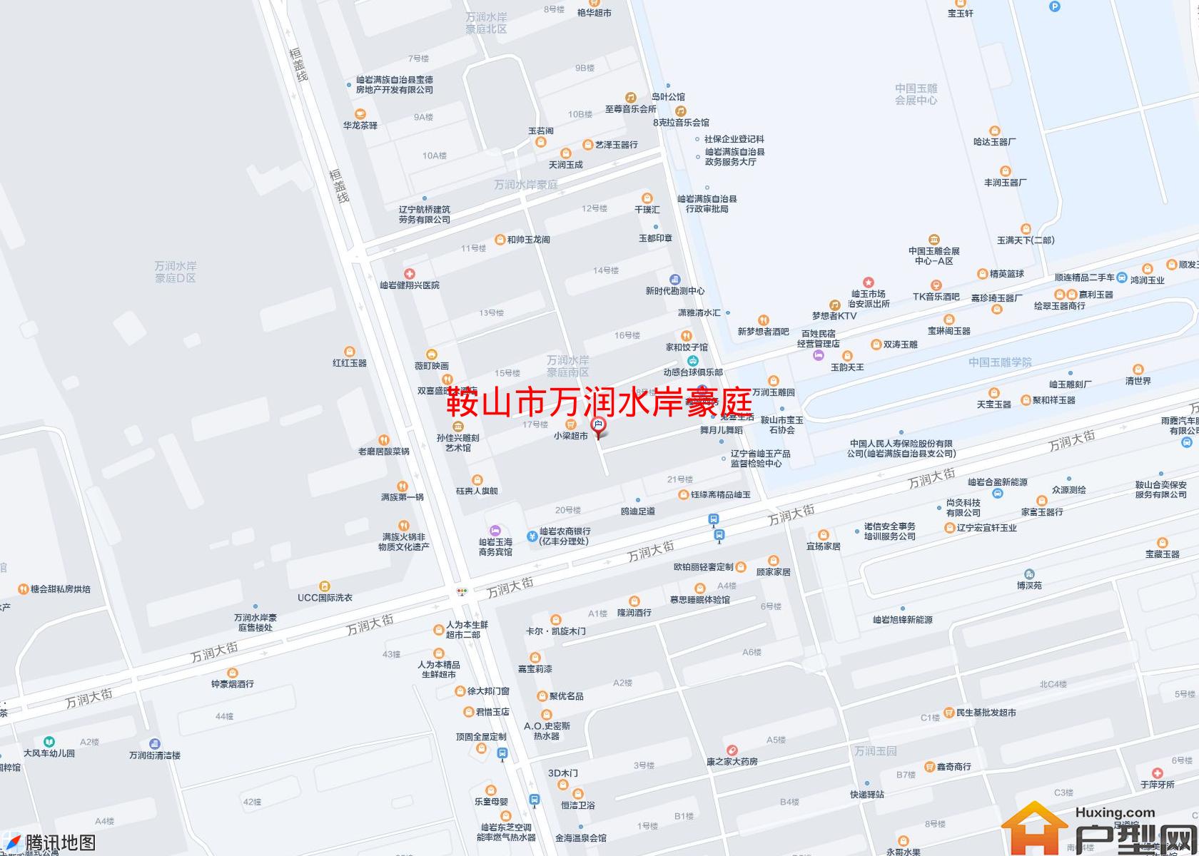 万润水岸豪庭小区 - 户型网