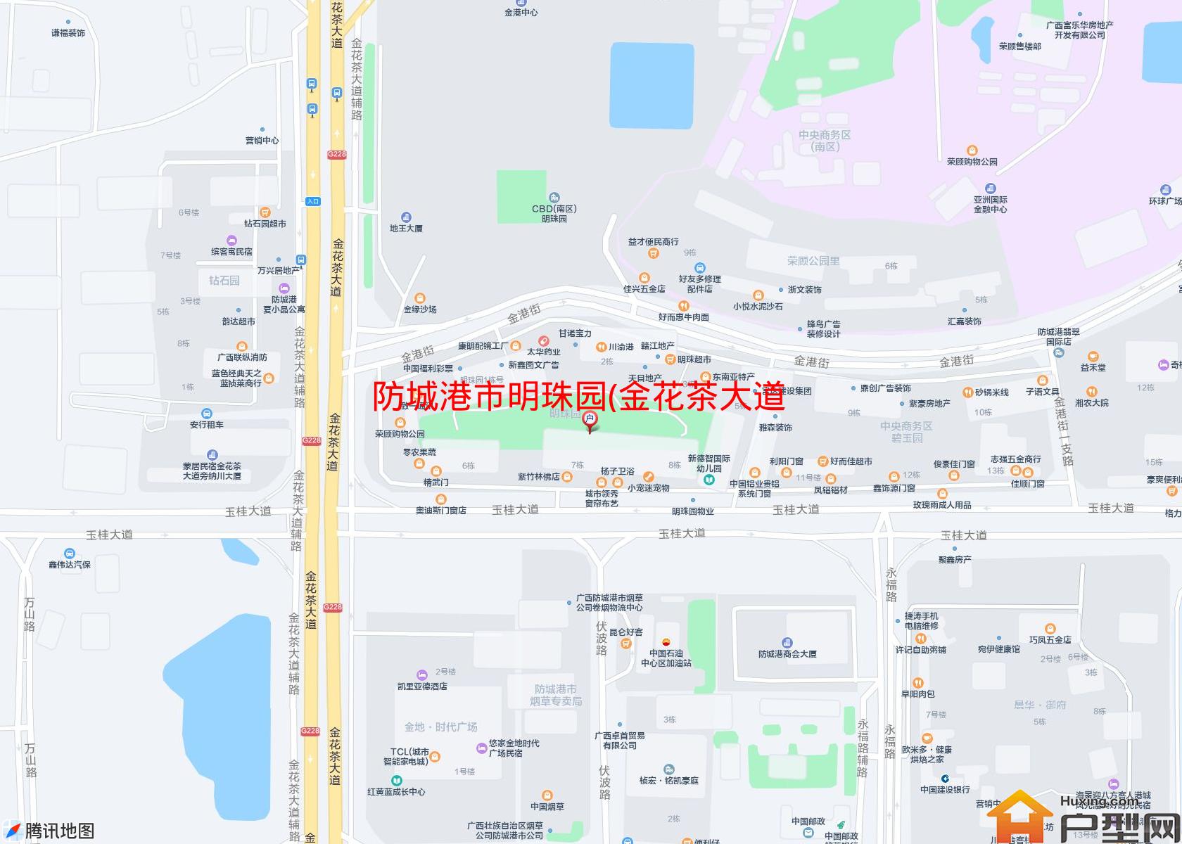 明珠园(金花茶大道)小区 - 户型网