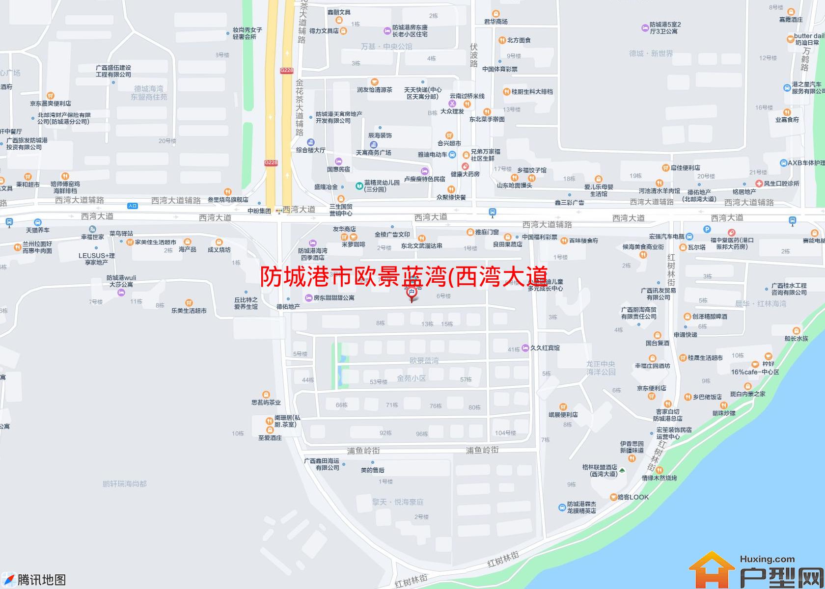 欧景蓝湾(西湾大道19号)小区 - 户型网