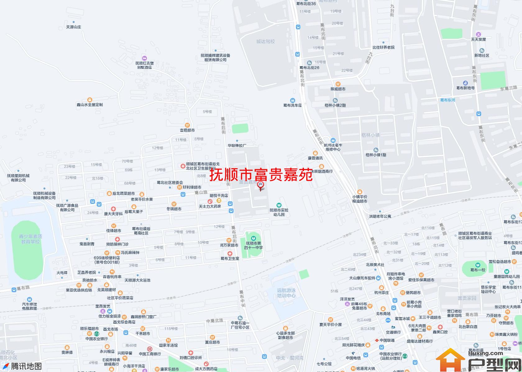 富贵嘉苑小区 - 户型网