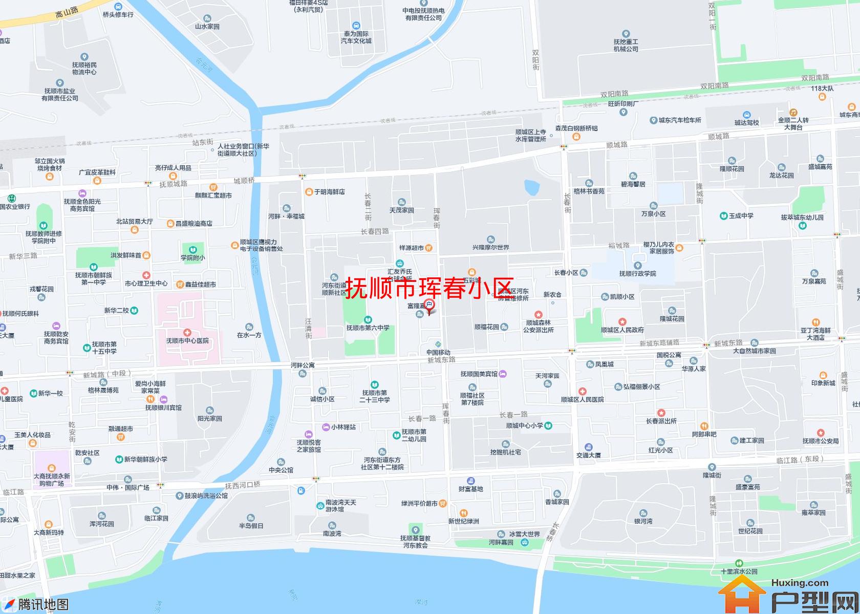珲春小区小区 - 户型网