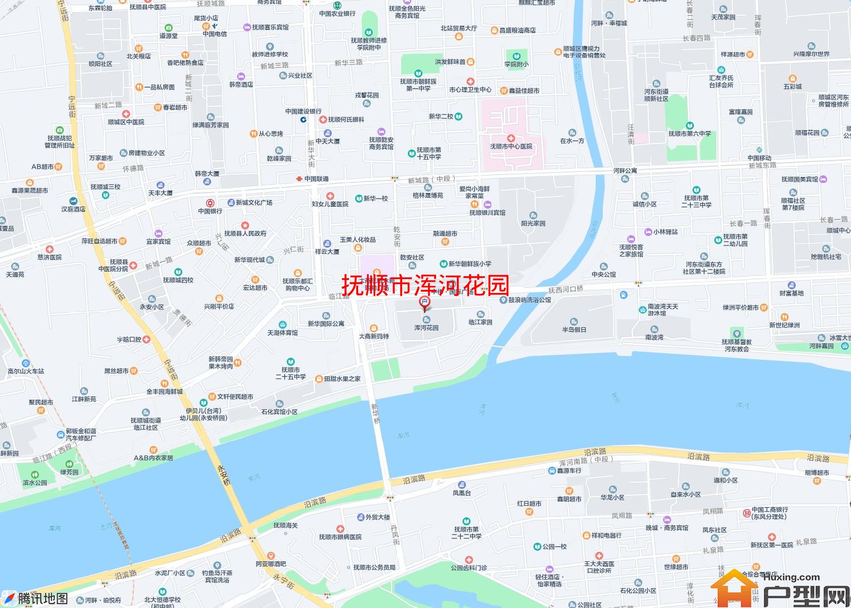 浑河花园小区 - 户型网