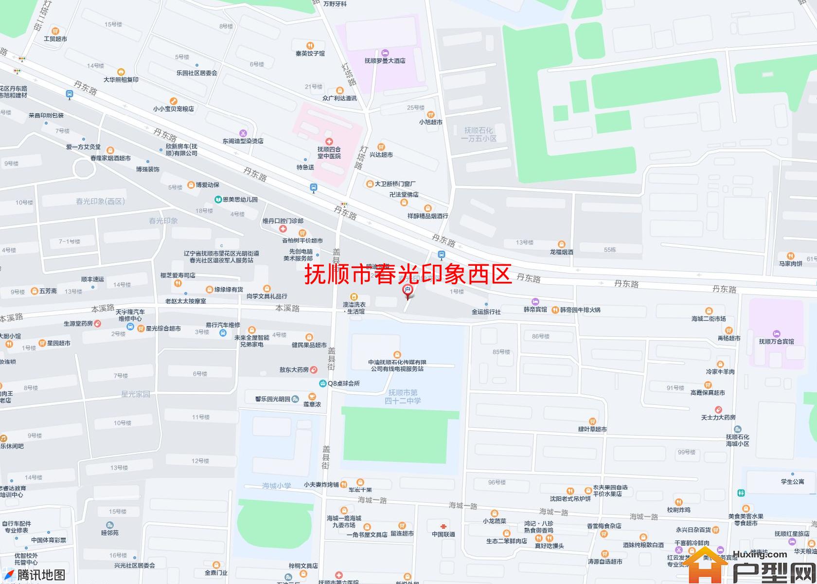 春光印象西区小区 - 户型网