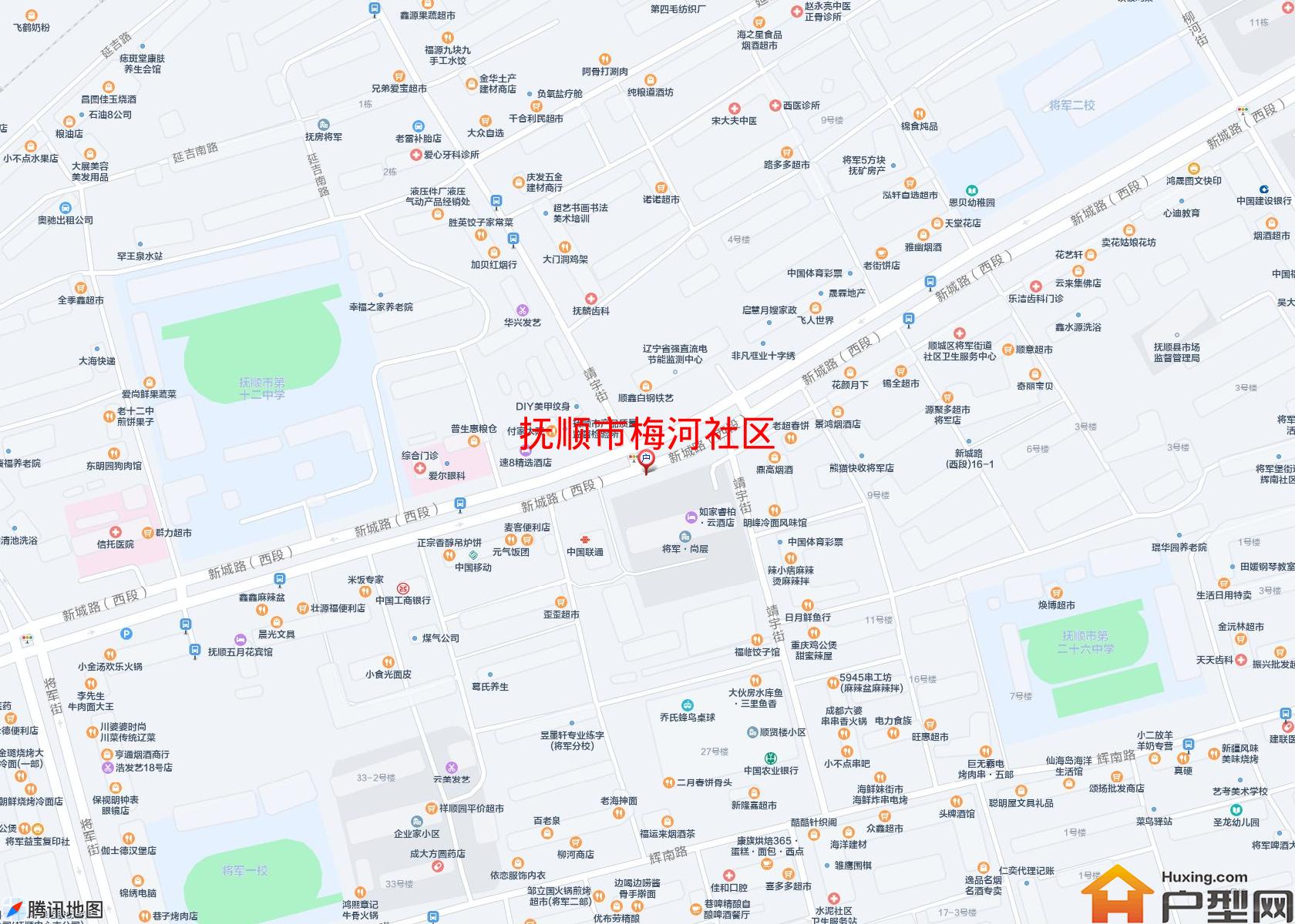 梅河社区小区 - 户型网