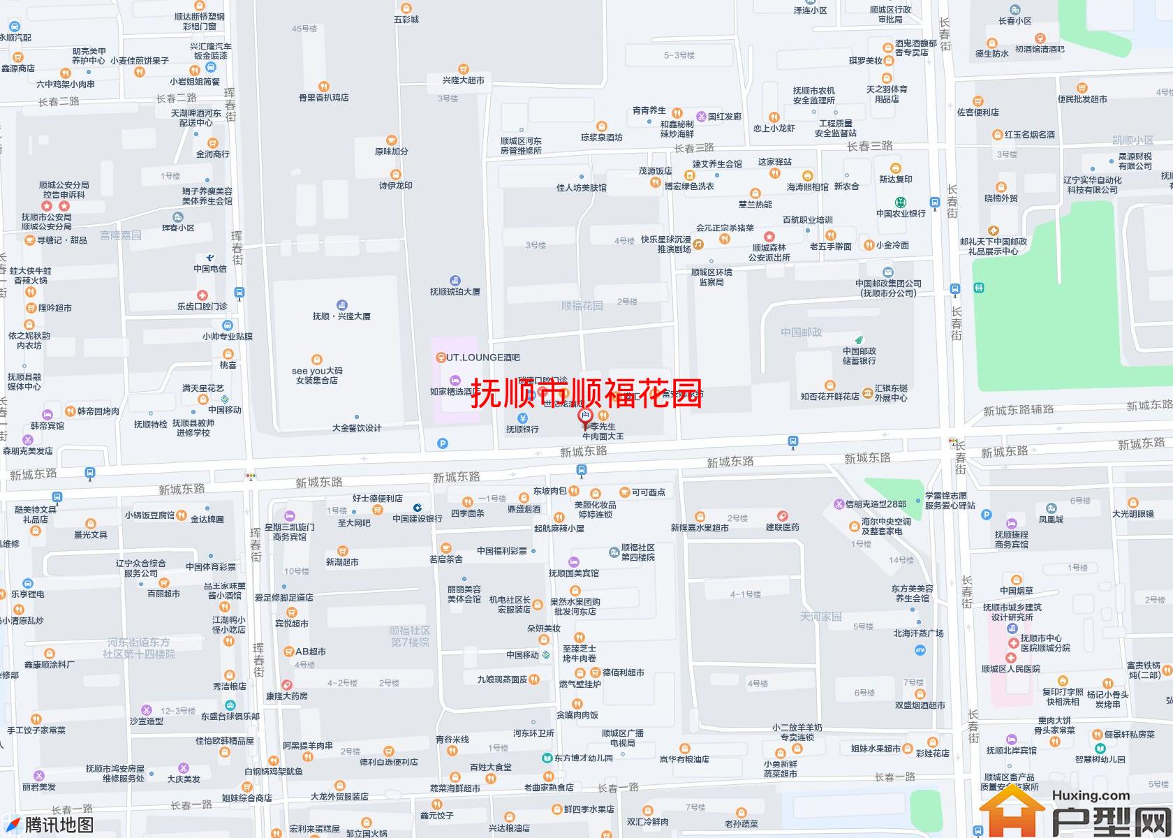 顺福花园小区 - 户型网
