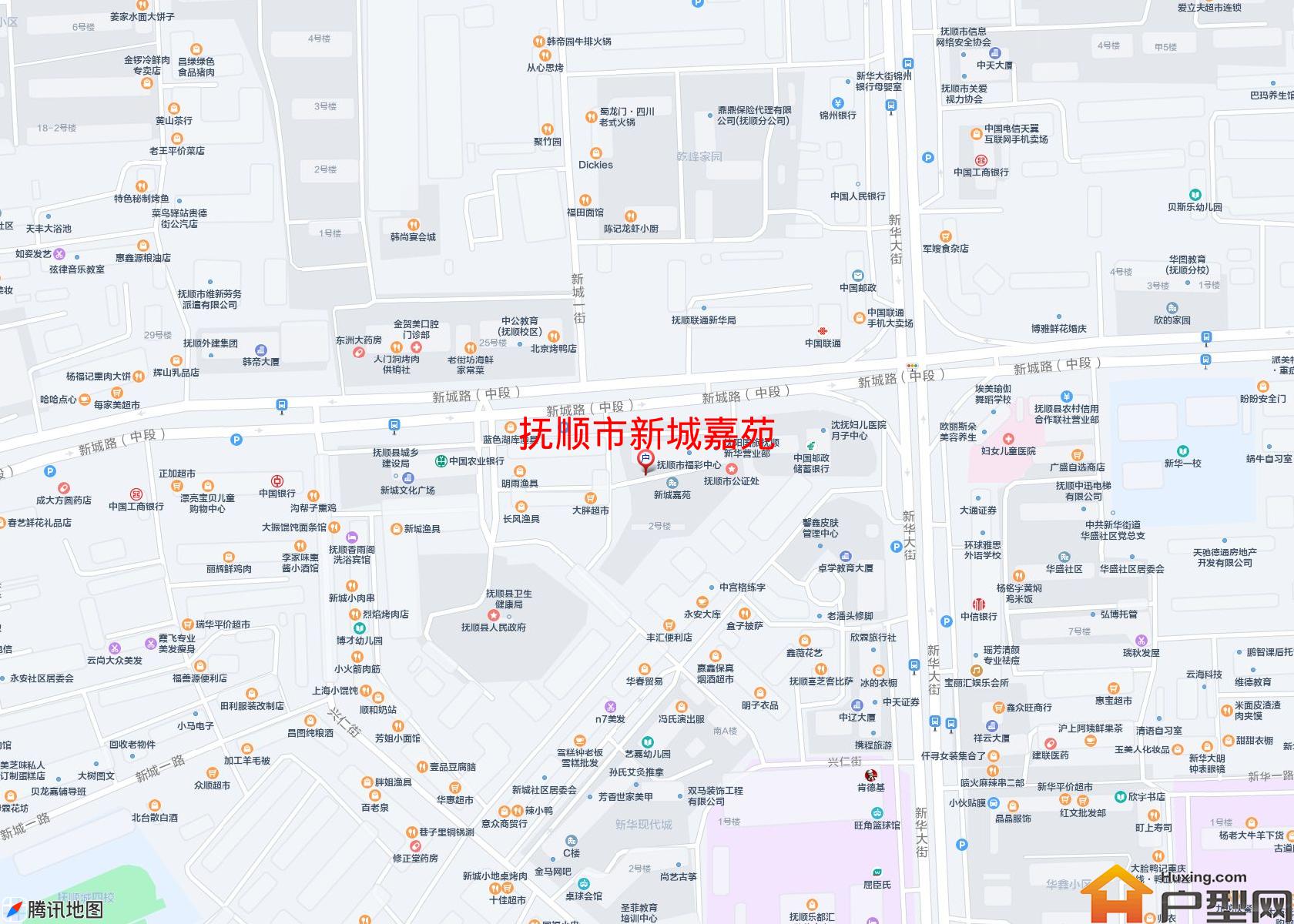 新城嘉苑小区 - 户型网