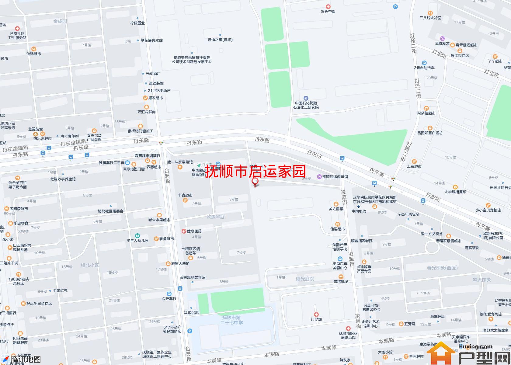 启运家园小区 - 户型网