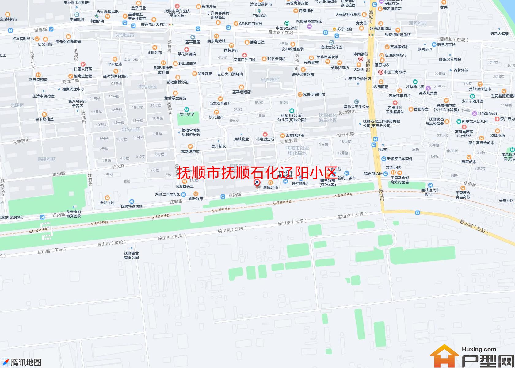 抚顺石化辽阳小区小区 - 户型网