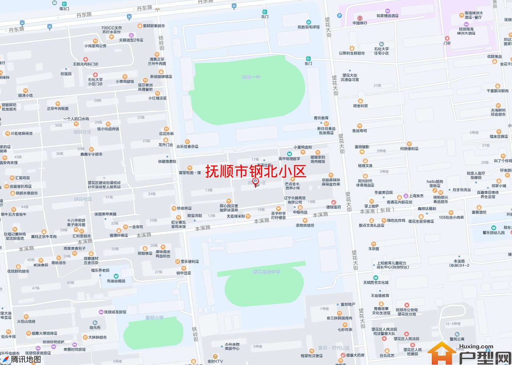钢北小区小区 - 户型网