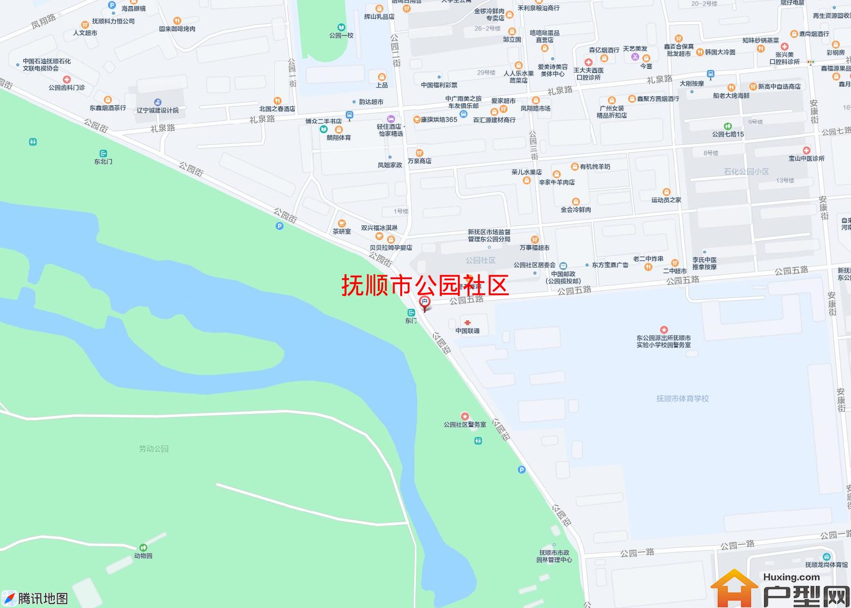 公园社区小区 - 户型网