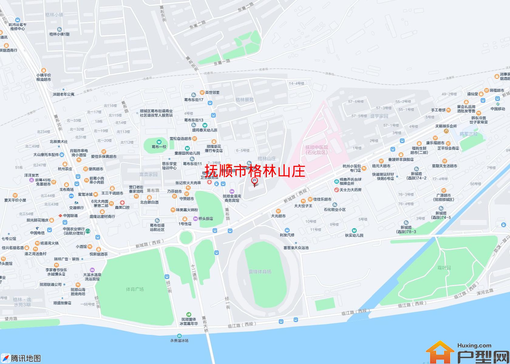 格林山庄小区 - 户型网