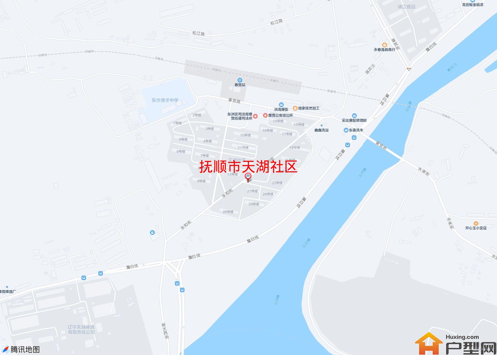 天湖社区小区 - 户型网