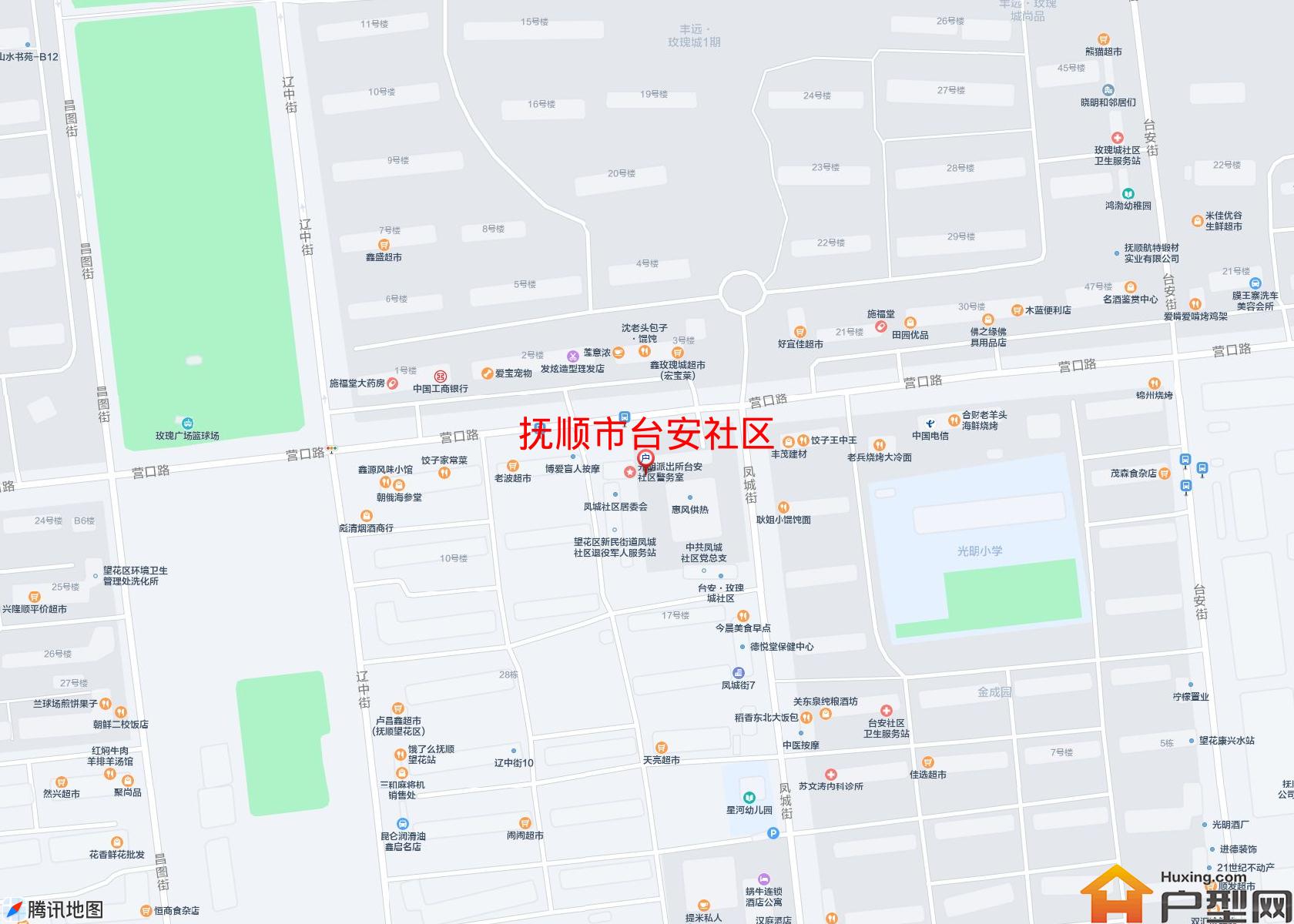 台安社区小区 - 户型网