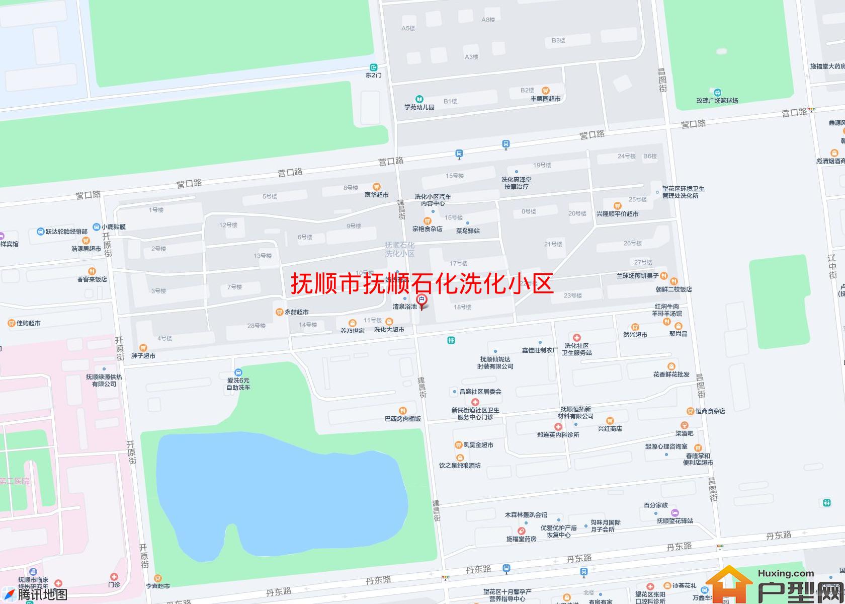 抚顺石化洗化小区小区 - 户型网